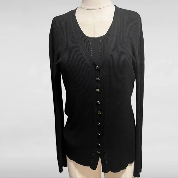 Celine Sweaters Vintage 9s Celine Knit Sweater Set Poshmark